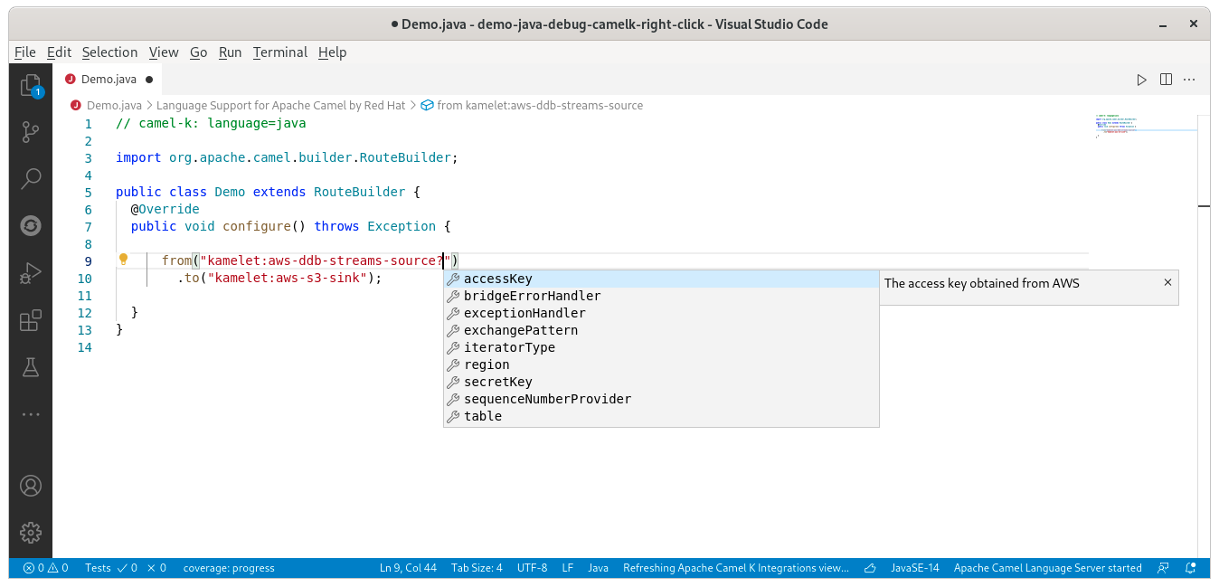 Template Parameter Completion With Description