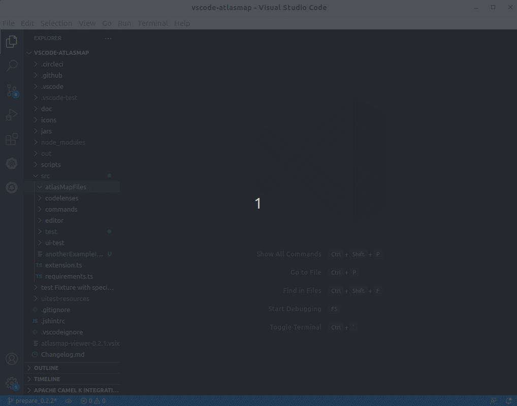 Demo of creation of AtlasMap files in custom locations